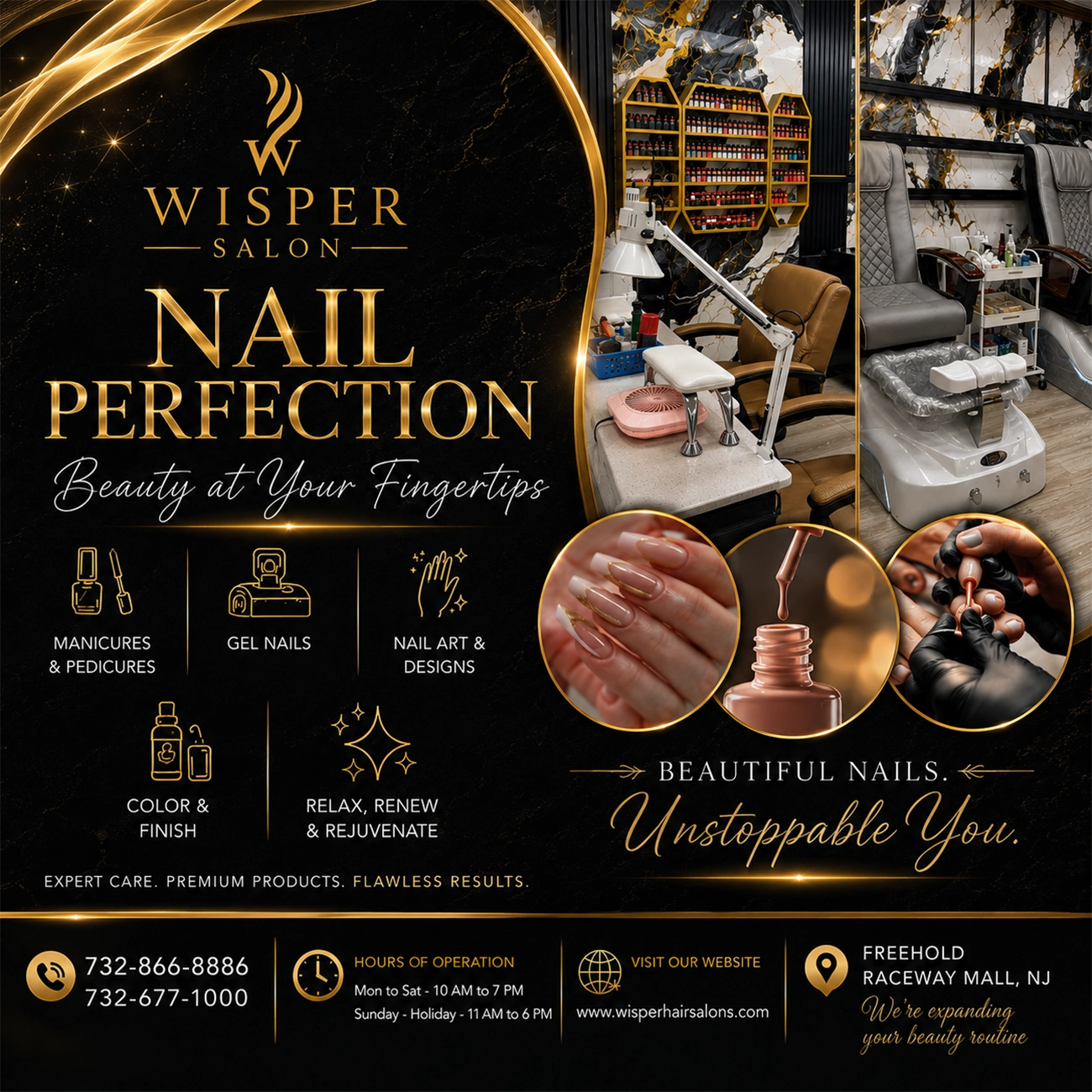 wisper Salon Master Nails Stylist