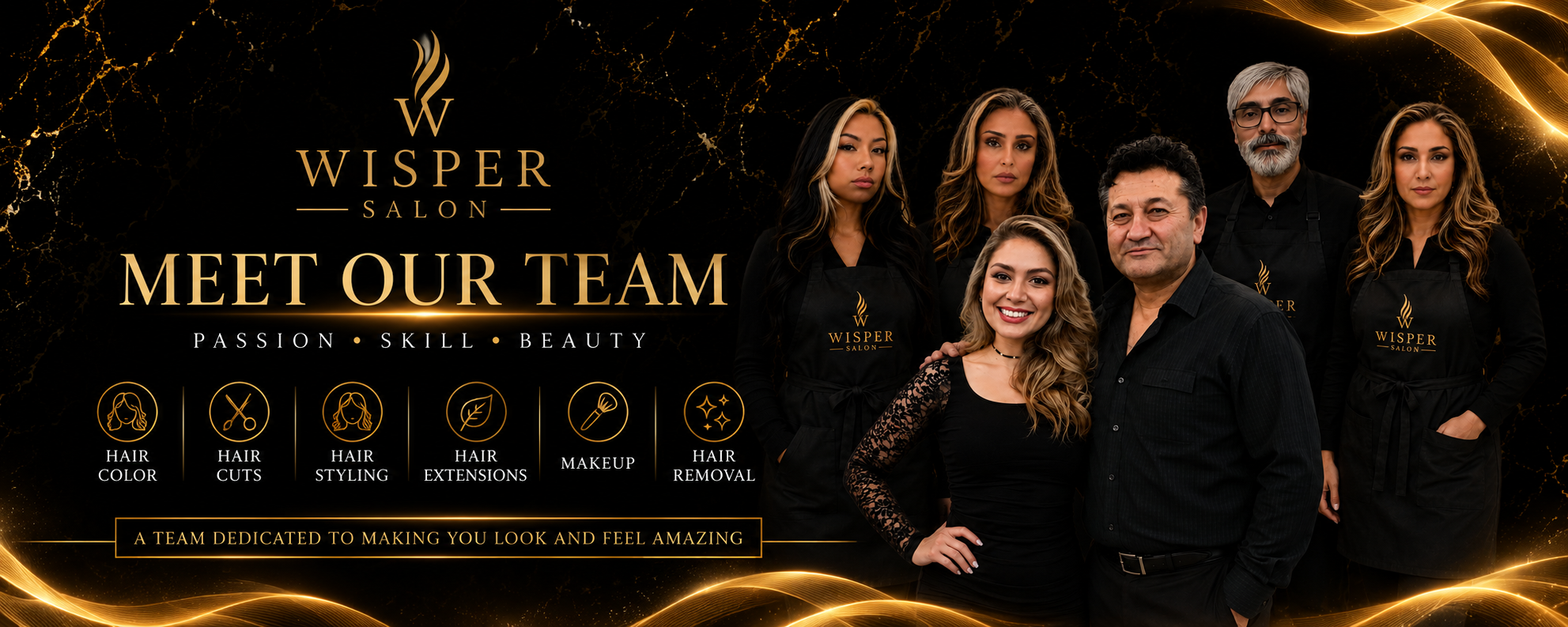 Wisper Salon Team