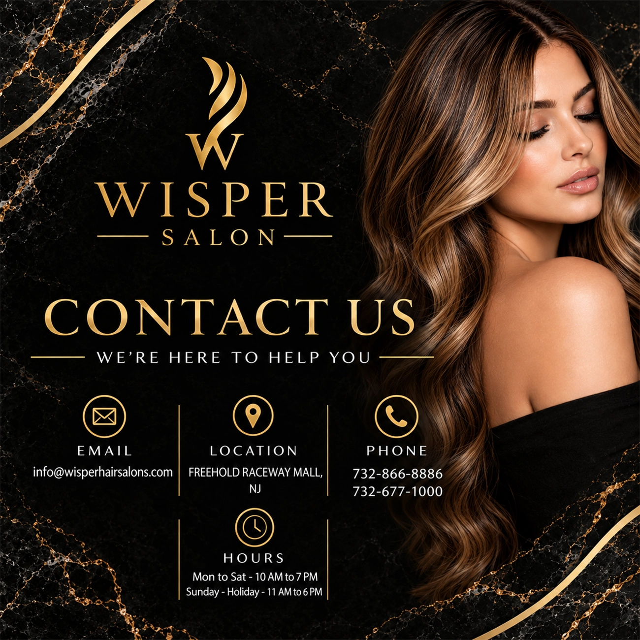 Wisper Salon Contact